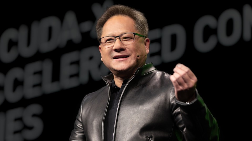 Nvidias CEO Jensen Huang ist für seine selbstbewussten Auftritte bei Keynotes bekannt. Das dürfte auch für die Mitte Mai anstehende Ampere-Vorstellung gelten.