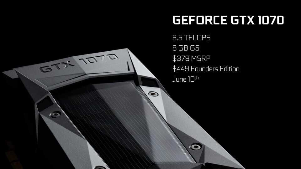 Es gibt neue Details zur kleineren Pascal-Grafikkarte Nvidia Geforce GTX 1070.