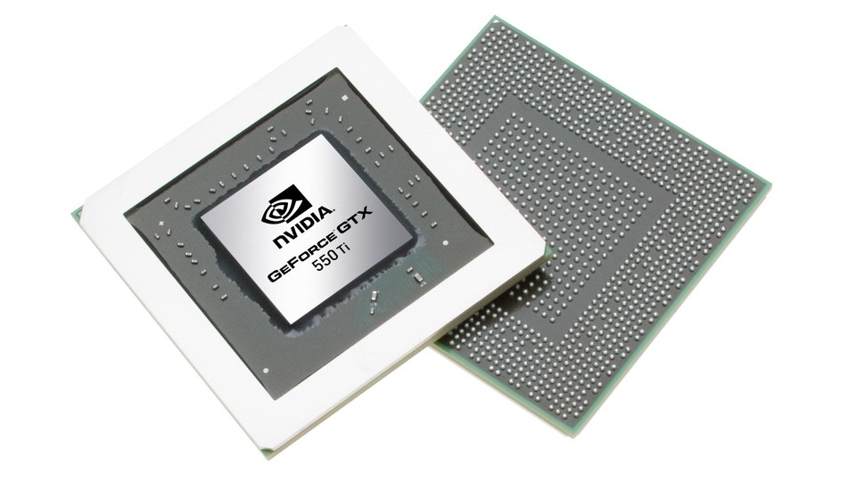 Der GF116-Grafikchip auf der Geforce GTX 550 Ti entspricht in weiten Teilen dem der Geforce GTS 450.