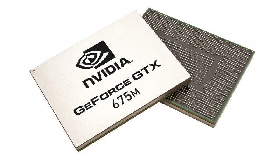Die Geforce GTX 675M ist zum Testzeitpunkt Nvidias zweitschnellste mobile Grafikkarte nach der GTX 680M.