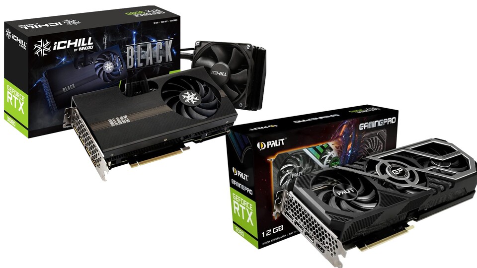 Die RTX 3080 von Palit und die iChill Black von INNO3D sind gerade supergünstig!