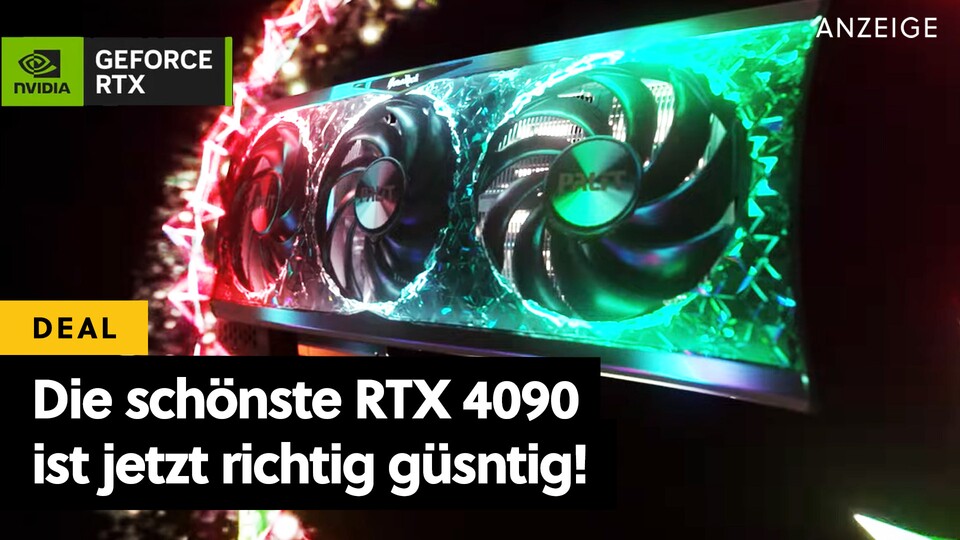 Die NVIDIA GeForce RTX 4090 ist ohne Zweifel die stärkste Grafikkarte der Welt - und von Palit ist sie auch richtig schön!