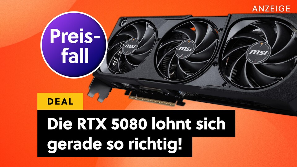 Die NVIDIA GeForce RTX 5080 ist eine der besten Grafikkarten für 4K-Gaming, die man überhaupt kaufen kann - und günstiger, als ich dachte.