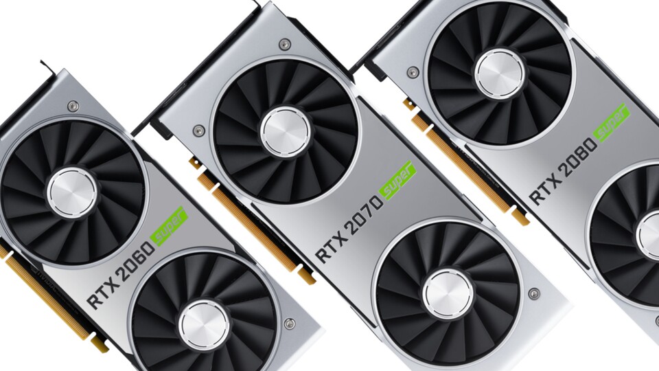 Nvidia aktualisiert die Turing-Serie mit drei neuen Modellen: Geforce RTX 2060 Super, RTX 2070 Super und RTX 2080 Super. Eine RTX 2080 Ti Super ist nach aktuellen Informationen nicht geplant.