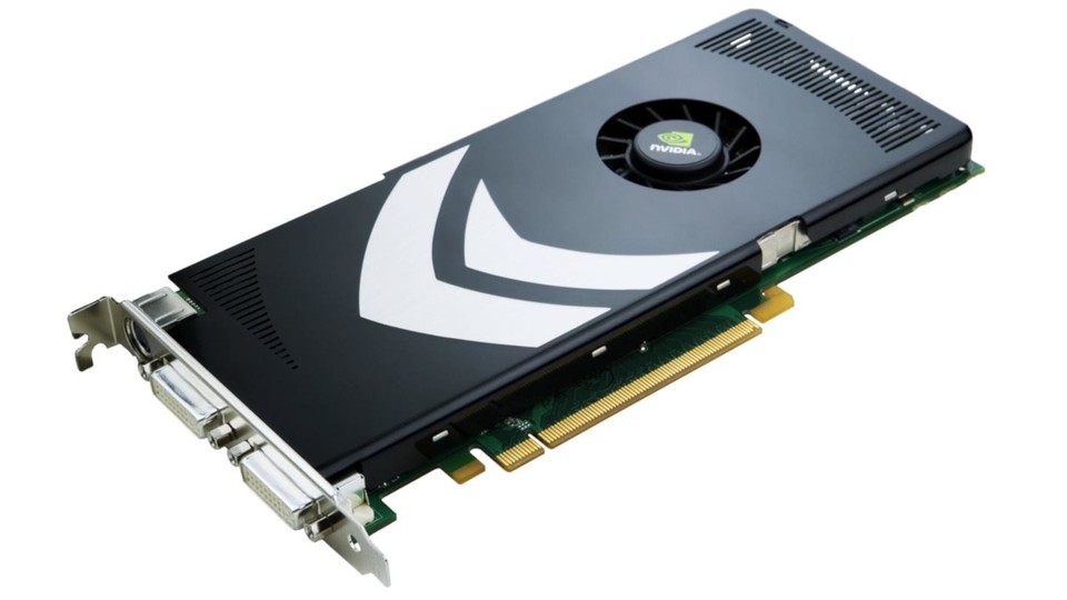 Die Geforce 8800 GT mit G92-Chip, 600 MHz Takt und 512 MByte GDDR3-Videospeicher wird schnell zum Dauerbrenner für Nvidia. Hohe Leistung zum relativ kleinen Preis von 250 Euro finden viele Abnehmer.