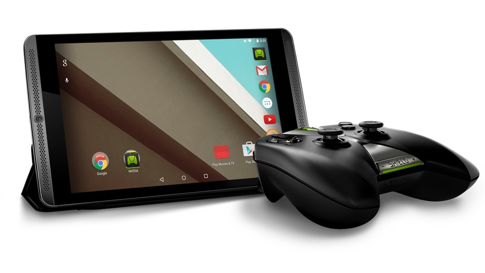 Neben dem neuen Android 5.0 verspricht Nvidia auch überarbeitete Versionen vom Shield Hub und der Zeichenapp Dabbler für das Spieler-Tablet.