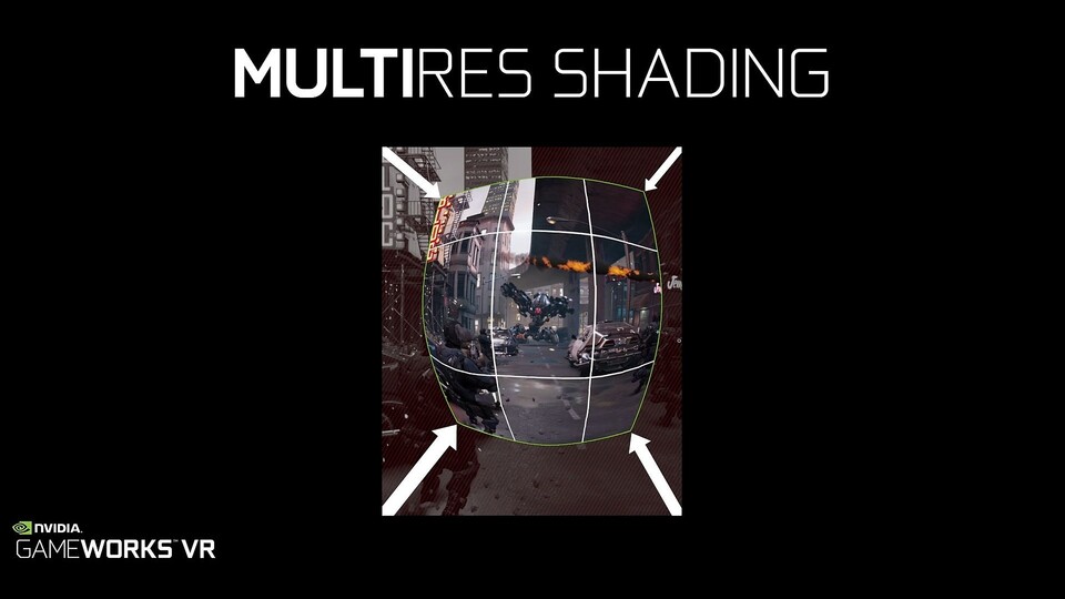 Nvidias Multi-Res Shading soll viel Grafikleistung einsparen.