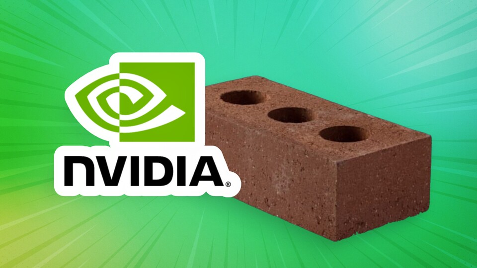 Nvidia hatte für kurze Zeit einen Ziegelstein im Online-Shop. Keine Pointe. (Bildquelle: Nvidia)
