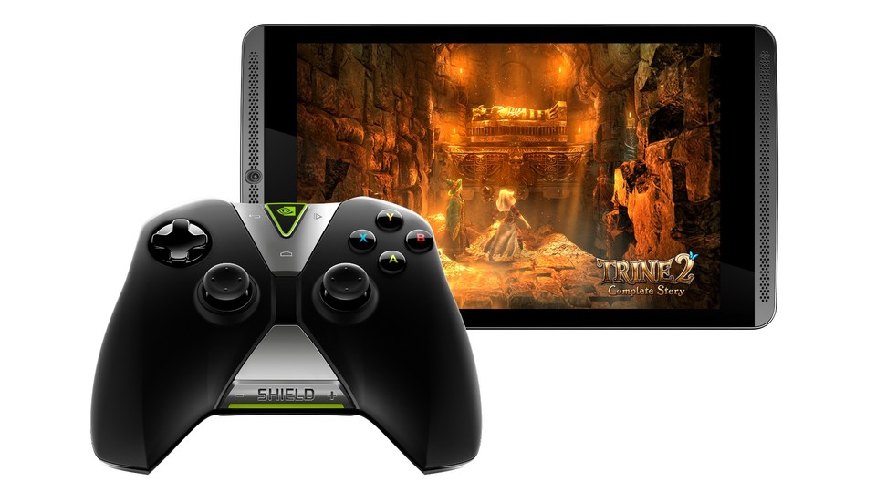 Nvidia will mit dem Shield Tablet vor allem Spieler ansprechen, der 60 Euro teure Controller gehört trotzderm nicht zum Lieferumfang.