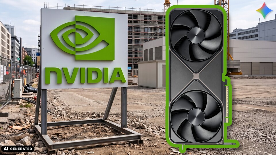 Nvidia hat eine neue Baustelle aufgemacht, doch vermutlich eine, die sich lohnt. (Bild: Google Gemini)