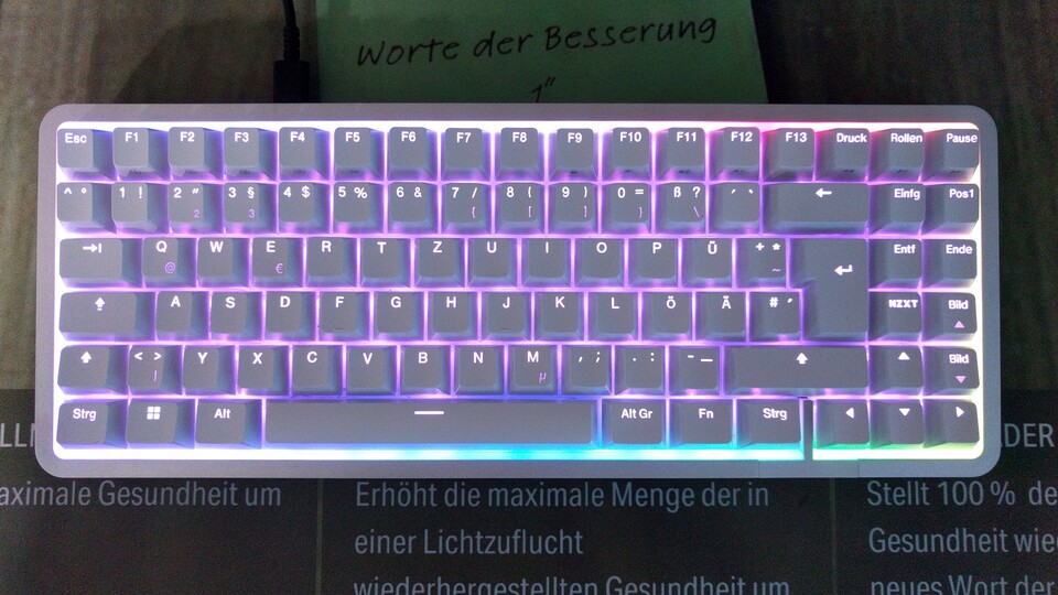 Die Beleuchtung hat mir ebenfalls sehr gut gefallen. (Bildquelle: Nele WobkerGameStar Tech)
