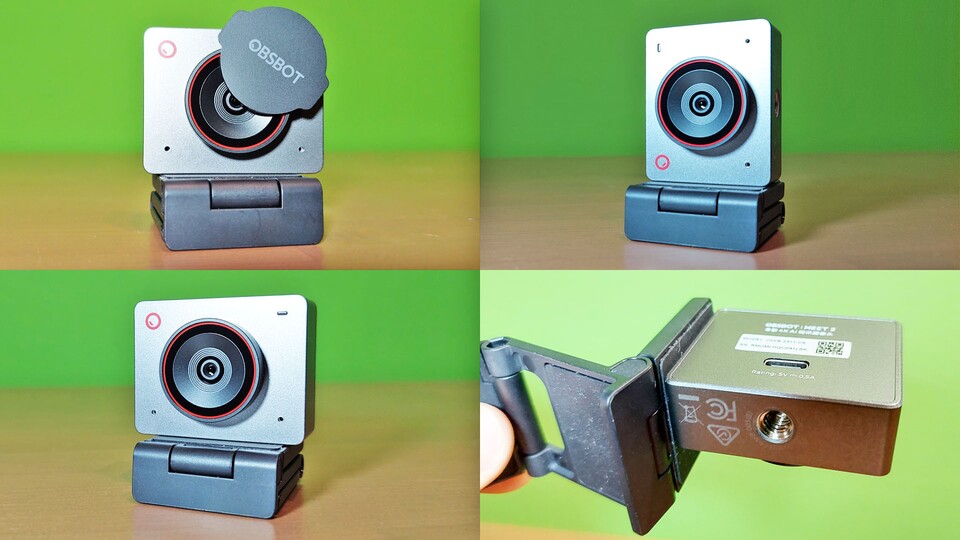 Die Meet 2 wird magnetisch auf der Halterung festgehalten. Auch die Objektivabdeckung hält sich so vor dem Objektiv fest.