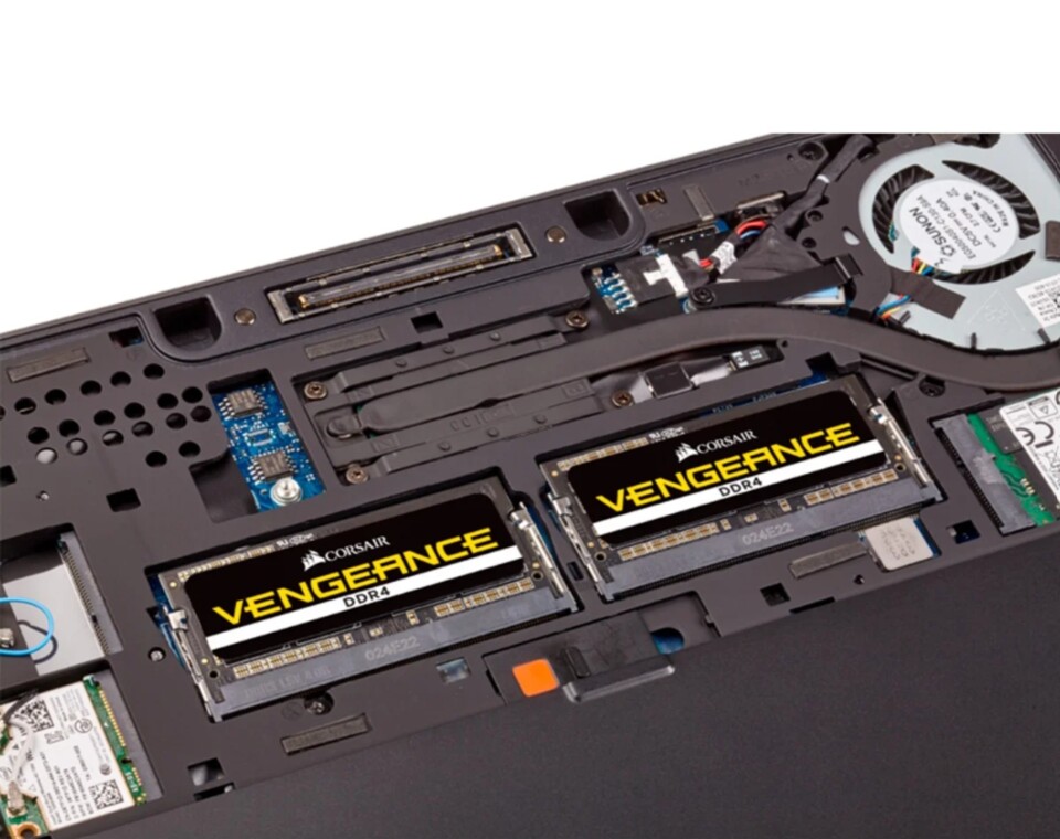 Wenn Dual-Channel unterstütz wird, aktiviert sich der Modus automatisch, wenn zwei Speichermodule installiert werden. (Quelle: Corsair)