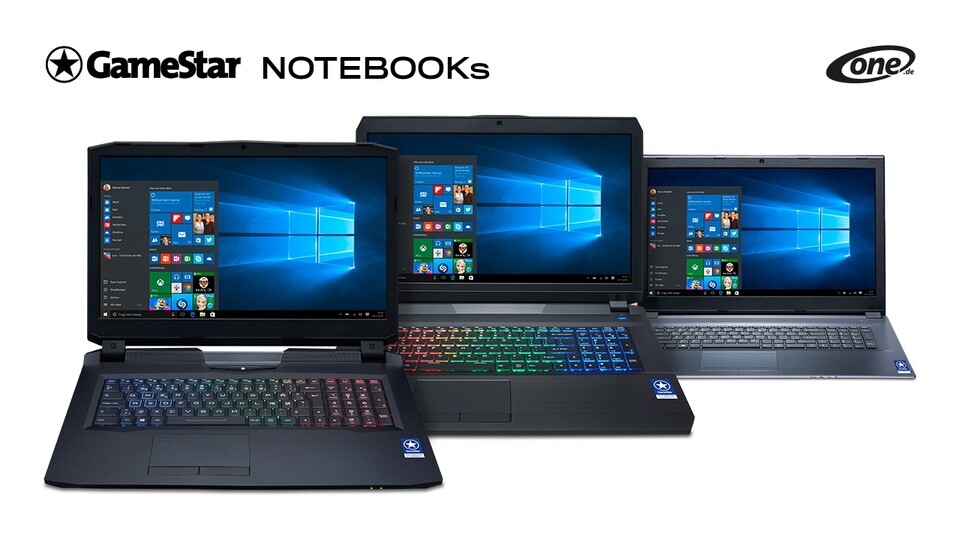 Unsere GameStar-Notebooks sind gemacht für alle Gamer, die besonders kompakt oder auch unterwegs spielen möchten.