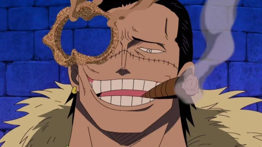 Dank der Sand-Kräfte seiner Teufelsfrucht ist Sir Crocodile (fast) unverwundbar. Bildquelle: Toeii Animation