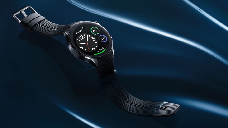 Die OnePlus Watch 2 ist die erste Wear OS-Uhr, bei der die neue Dual-Chipsatz-Architektur zum Einsatz kommt. (Bild: OnePlus)