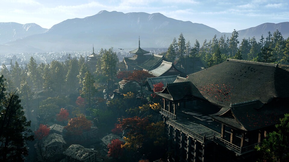 Die alte japanische Kaiserstadt Kyoto dient mit ihren vielen Tempeln und Schreinen als Kulisse für das neue Onimusha.