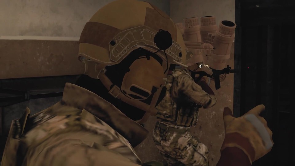 فصاعدًا - يعد مطلق النار VR بمحاكاة عسكرية واقعية