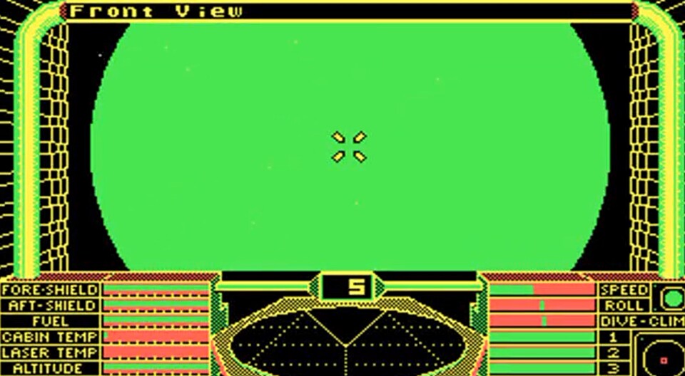 Elite packte ein kleines Universum in nur 22 kb Speicher.