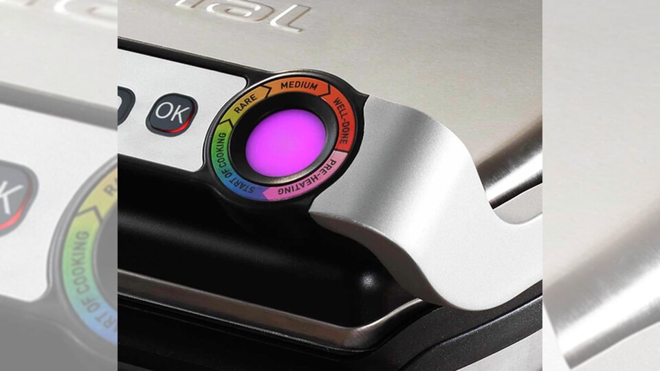 Holt euch den OptiGrill+ XL mit Farbindikatoren für jede verschiedene Garstufe zum absoluten Tiefpreis bei Amazon.