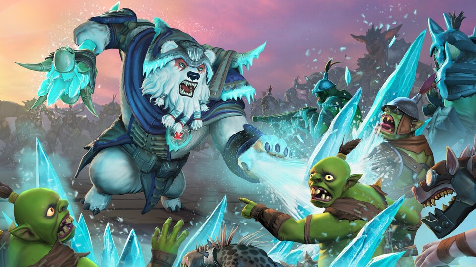 Wer sich mit dem neuen Held Tundra in die Schlacht stürzen will, muss sich mit Orks auskennen.