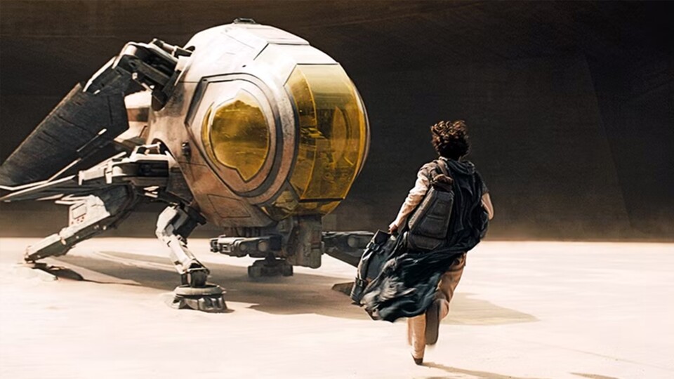 Die Einsitzer-Thopter sehen tatsächlich mehr wie Fliegen aus. (Bildquelle: Warner Bros.)