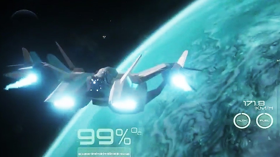 Osiris: New Dawn - Trailer zum Dawn-of-Aziel-Update: neue Waffen, Raumflug, Mech-Action