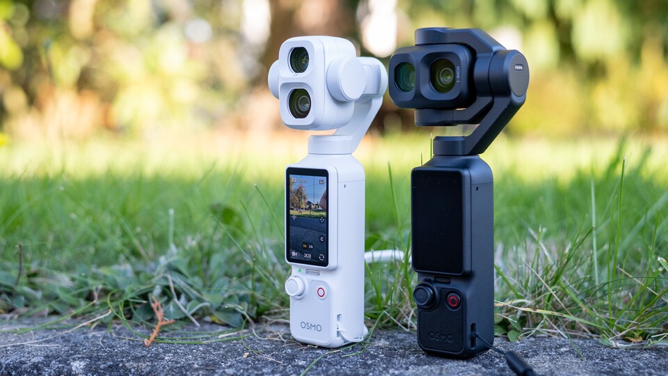 Die DJI Osmo Pocket 4P ist neu in der Farbe Weiß erhältlich. (Bildquelle: Patrick GameStar Tech)