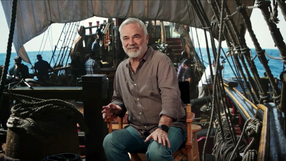 Sam Nicholson von Stargate Studios, hier quasi mit seinem eigenen Werk im Hintergrund, war maßgeblich an der Produktion der Serie beteiligt. (Bildquelle: postperspective.com)