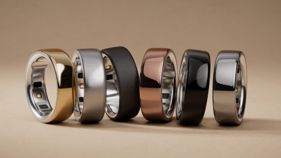Den Oura Ring gibt es in verschiedenen Farben. Bei den beliebtesten Farben müsst ihr mit einem kleinen Aufpreis rechnen.