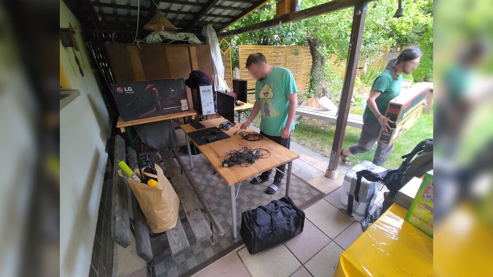 Die Ankünfte alleine sind bereits auf gewisse Art festlich. (Bildquelle: privat)