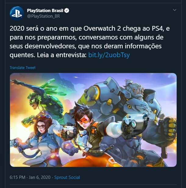 Dieser Tweet von PlayStation Brazil macht Hoffnung auf einen Release noch in diesem Jahr.