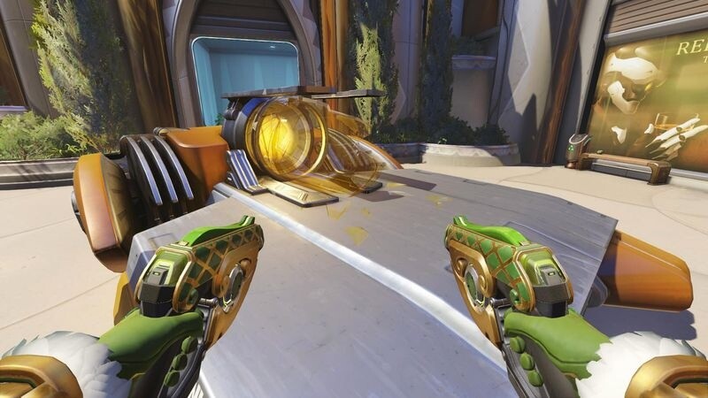 Vor dem PTR-UIpdate war diese Payload verschlossen - es scheint, als wäre die Doomfist gestohlen worden.