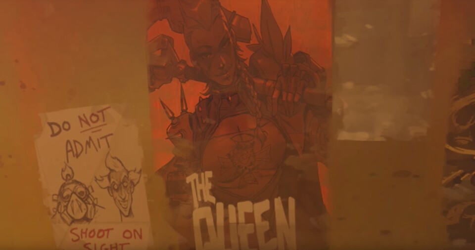 Die Junker Queen aus Overwatch könnte schon bald spielbar sein. Oder ist es doch Brigitte?