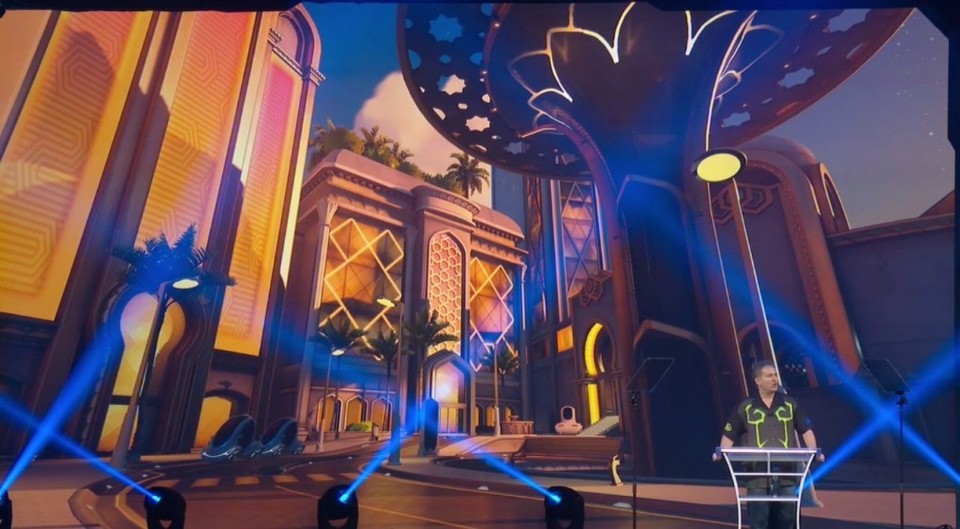 Overwatch bietet mit Oasis bald eine weitere Wüstenmap, die bereits während der Blizzcon-Eröffnungszeremonie gezeigt wurde.