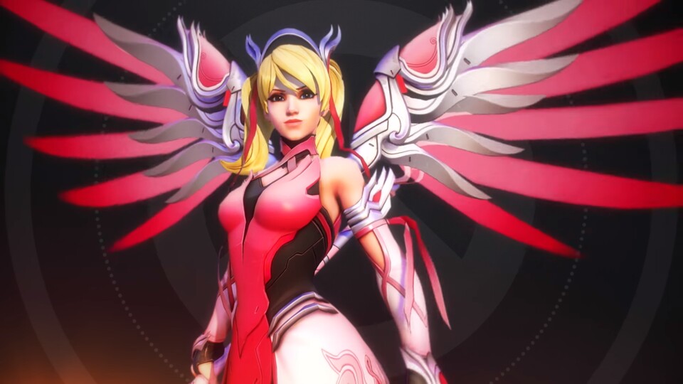 Der Skin &quot;Pink Mercy&quot; war ein voller Charity-Erfolg.