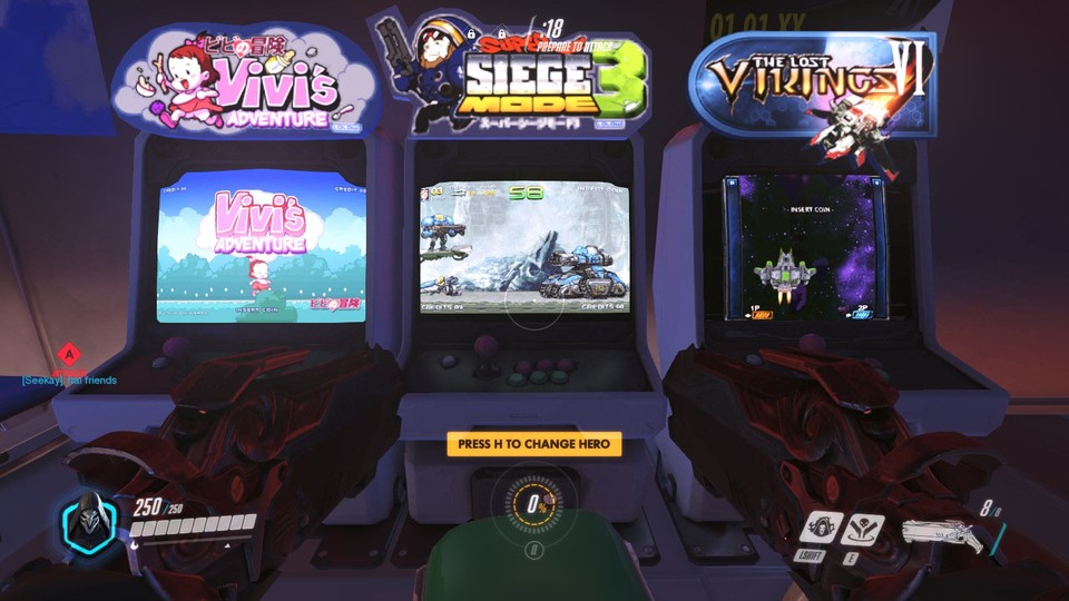 Overwatch bietet eine Reihe von Eastereggs, allein schon bei den verteilten Arcade-Maschinen in den Levels. Die Bilder stammen vom Reddit-User LurkyTheActiveposter.