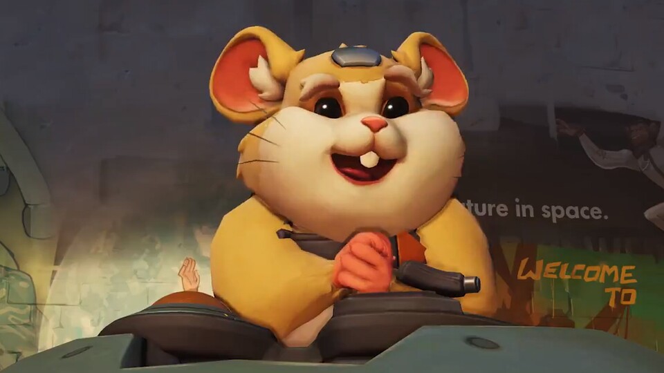 Dieser Hamster könnte der geheimnisvolle Hammond sein und wird der achtundzwanzigste Held von Overwatch.