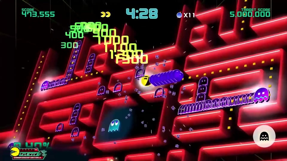 Pac-Man Championship Edition 2: Trailer zum rasanten Arcade-Action-Spiel