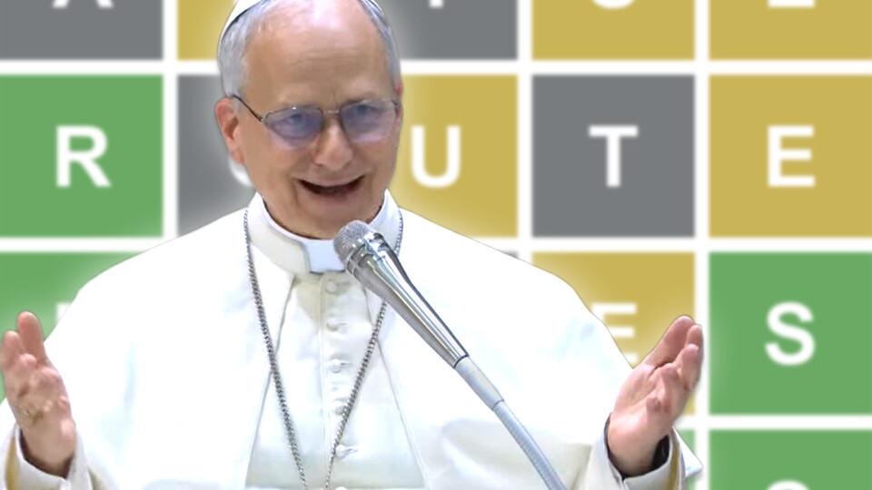 Papst Leo XIV. hat eine Schwäche für Wordle.