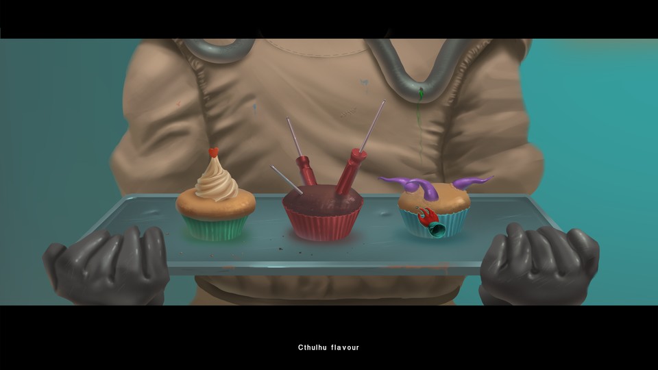 Geübte Adventurespieler wissen sofort, welcher Cupcake einem beim nächsten Rätsel weiterhilft.