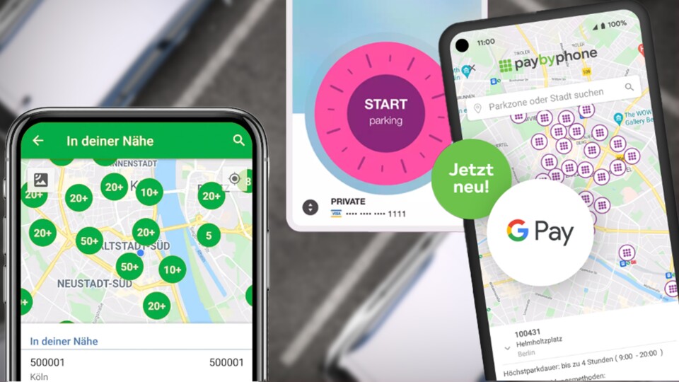 Apps, Apps und nochmals Apps. Dieses Mal gehts ums Parken.