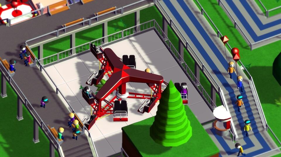 Das Simulations-Spiel Parkitect läuft derzeit als Kickstarter-Kampagne.