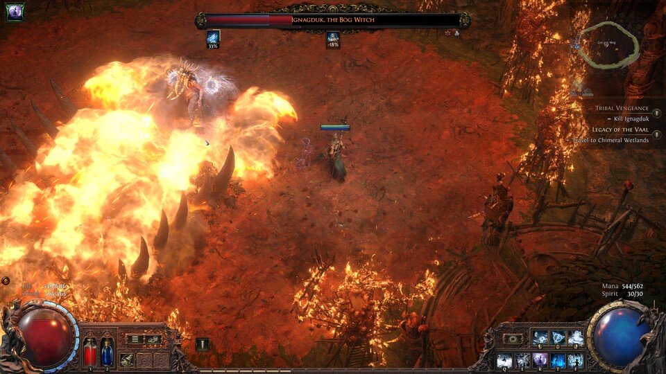 Eines kann man Path of Exile 2 nicht absprechen: Es weiß sich in Szene zu setzen.