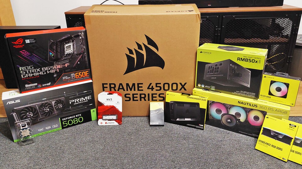 Einer der schönsten Anblicke für Gaming-Enthusiasten: Weihnachten war bei mir schon einige Monate früher.