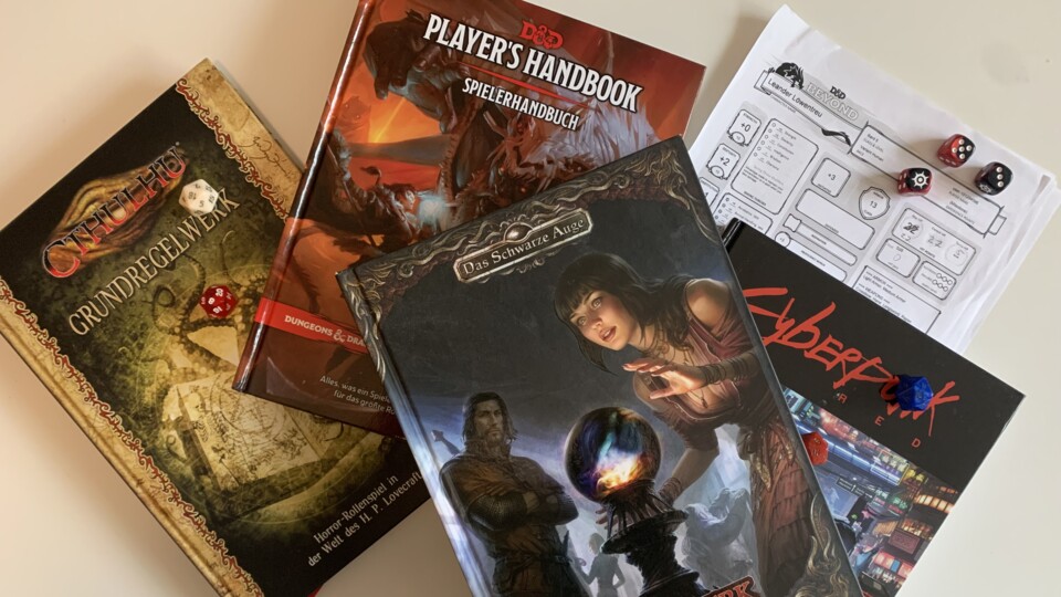 DSA, DnD oder doch Cyberpunk? Diese Systeme solltet ihr euch ansehen.