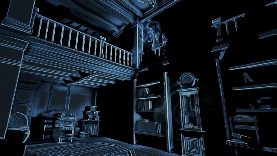 Das Horrorspiel Perception setzt auf eine blinde Protagonistin, die per »Echolot« sehen kann.