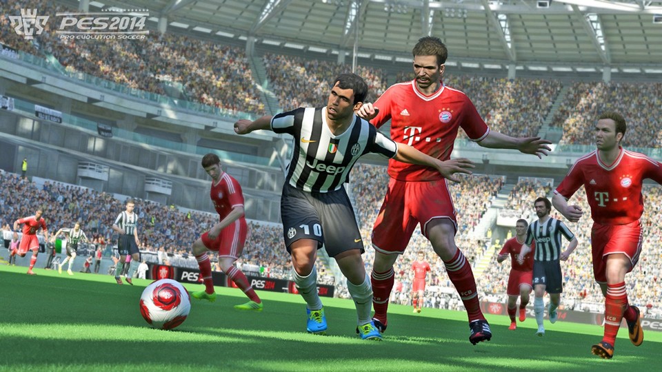 PES vs FIFA : Neue Engine bei PES, Einberechnung des Schwerpunktes bei FIFA: Die Animationen sind auf beiden Seiten gelungen.