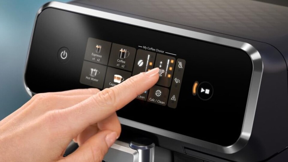 Bedienung leicht gemacht – dank Farb-Touchscreen und My Coffee Choice!