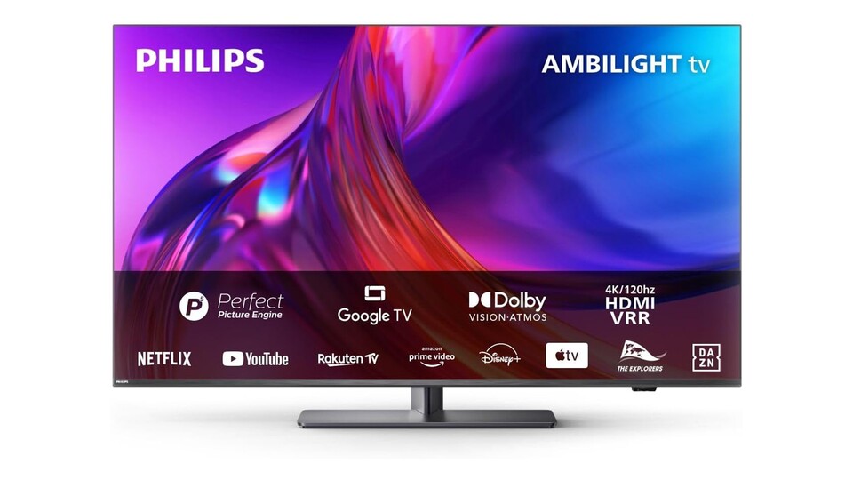 4K, 120Hz + Ambilight: Der Philips PUS8808 Smart TV mit 4K-Auflösung bietet alles, was euer TV-Herz begehrt!